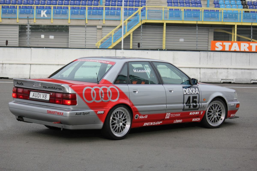 Audi V8 Schmiede Treffen am 19. April 2015 beim Reifenservice Beissel