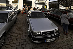 Audi V8 Schmiede Treffen im Oktober 2024